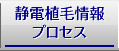 静電植毛情報プロセス